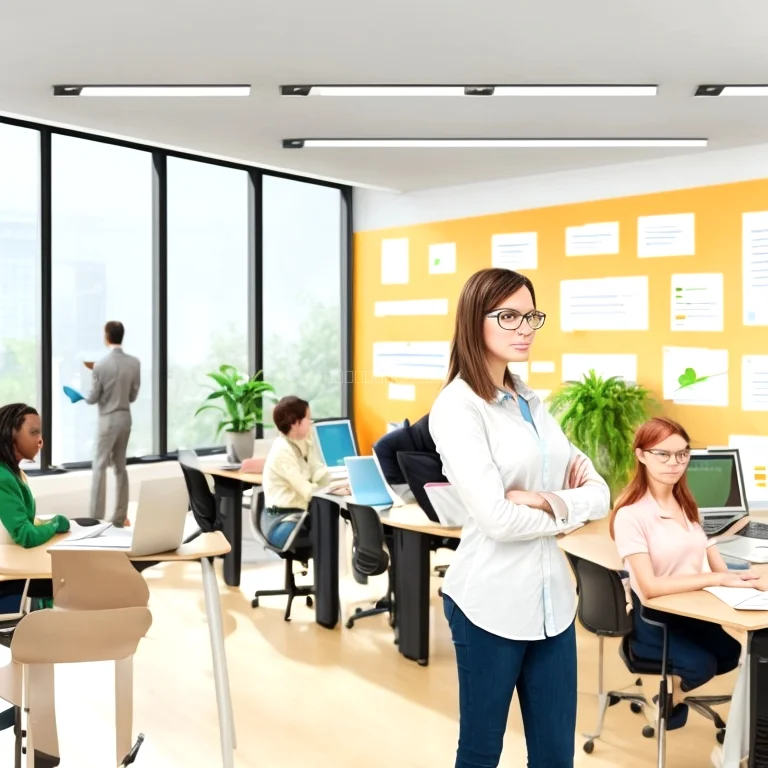 Advanced online learning platform interface